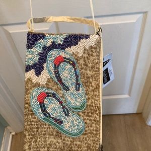 Bamboo flip-flop Club bag